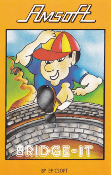 Bridge-It box art for Amstrad CPC